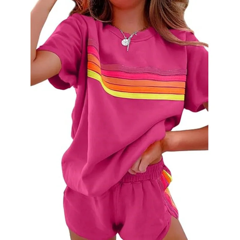 π Rainbow Shorts Sets π
