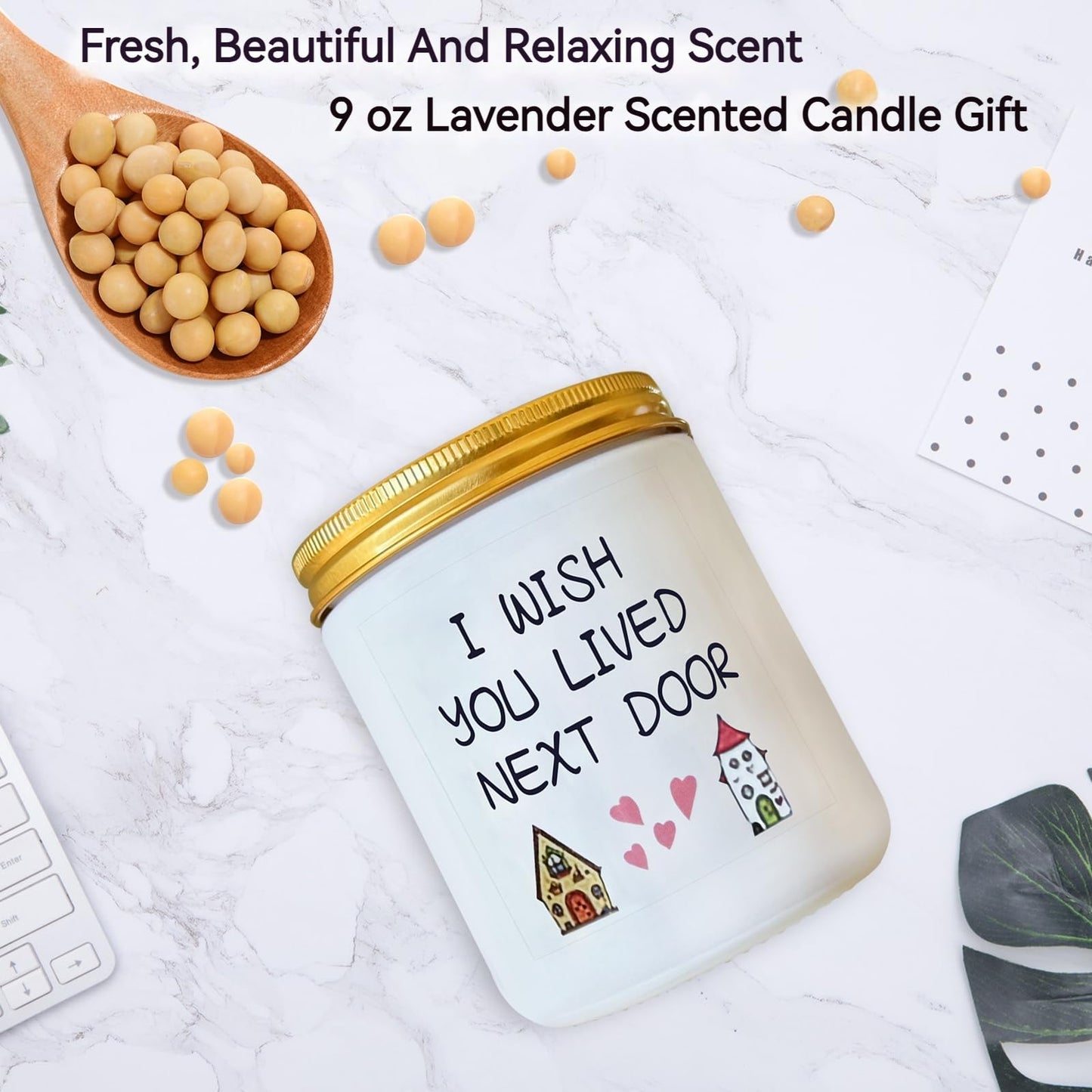 🕯️💜 Lavender Scented Candle 💜🕯️