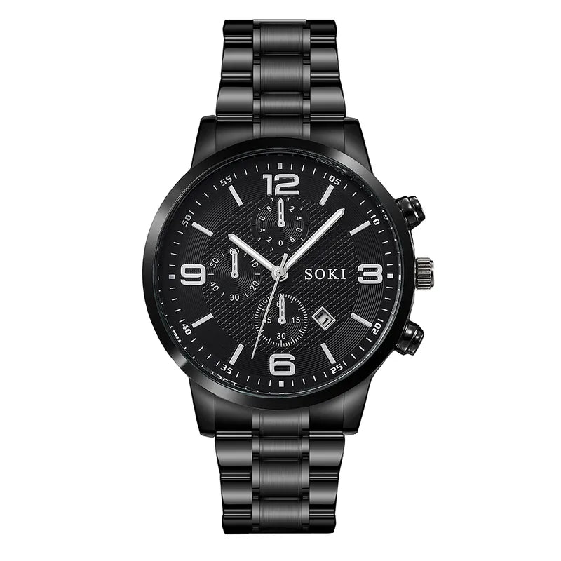 ⌚️ Men's Black Watch Set ⌚️