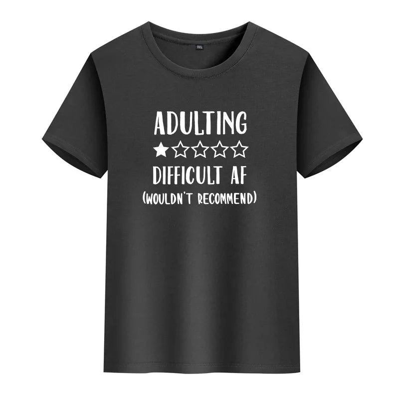 ⭐😅 Men’s “Adulting Difficult ASF” T-Shirt 😅⭐