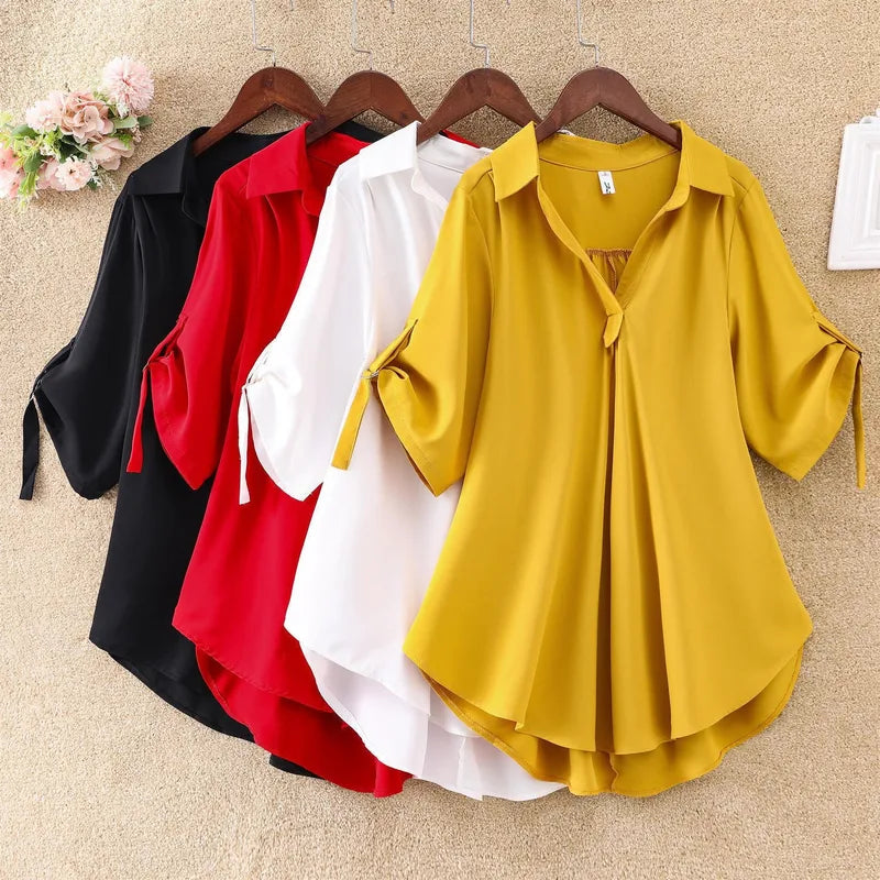 ✨ Summer Chiffon Blouse ✨
