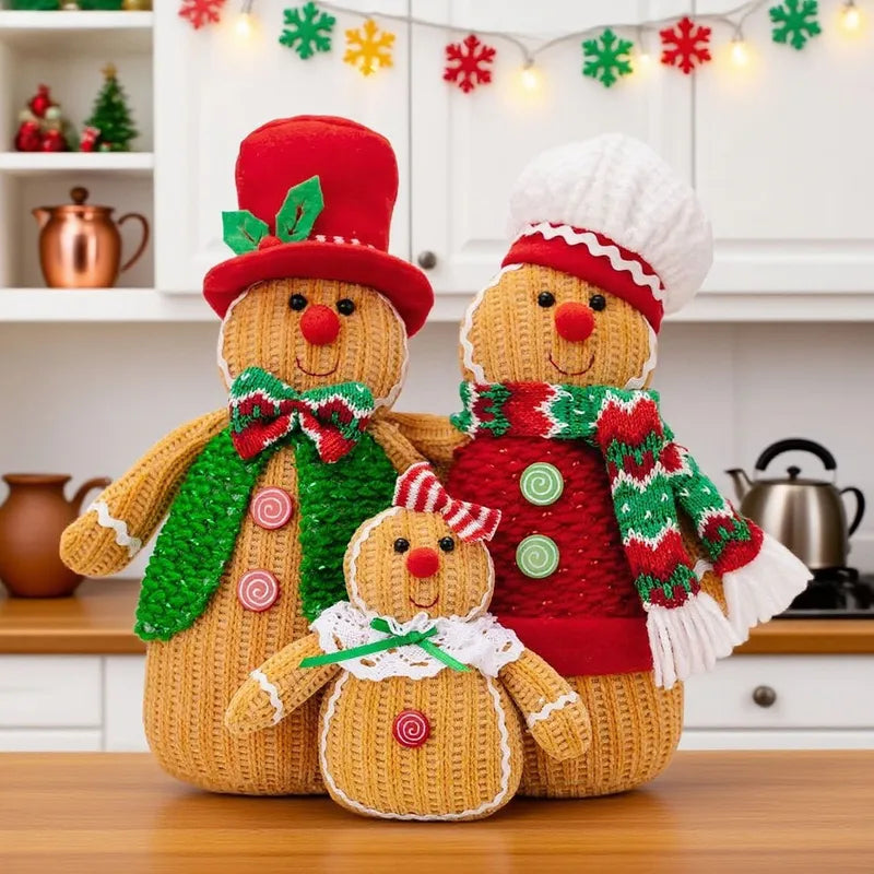 🍪🎄 3pc Gingerbread Man Ornaments 🎄🍪
