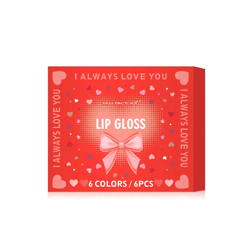 💋 6pc Moisturizing Coloured Lip Gloss Set 💋