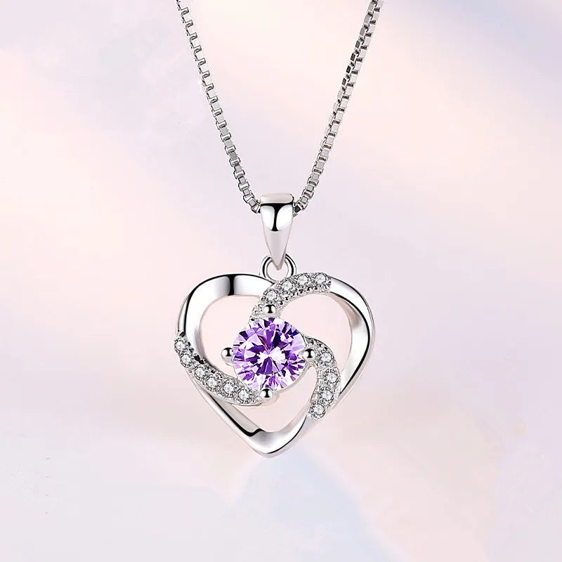 π Sterling Silver 925 Heart Necklaces/Pendants π