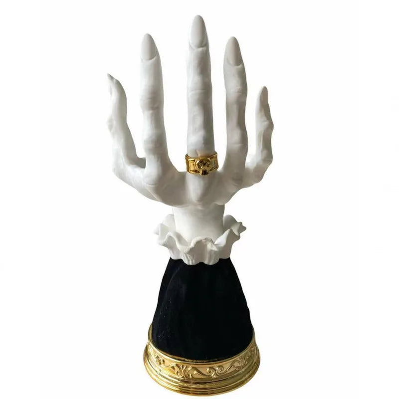 🖤🕯️ 1pc Halloween Spooky Palm Resin Ornament 🕯️🖤