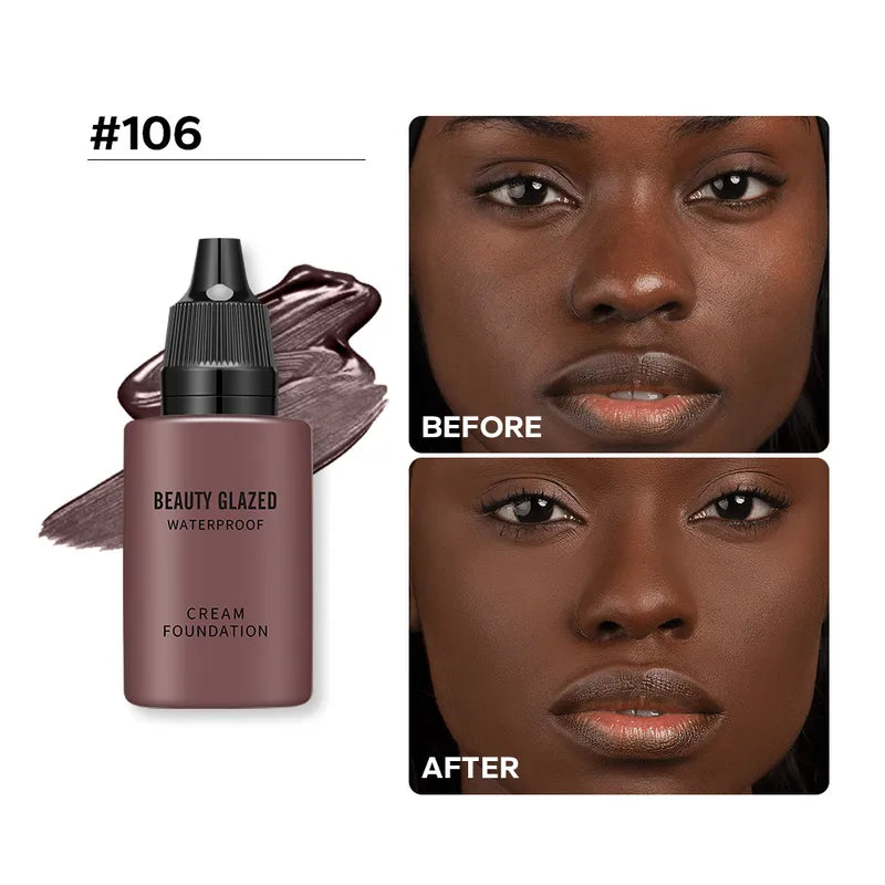 9-Colour Shades Solid Colour Foundation Cream