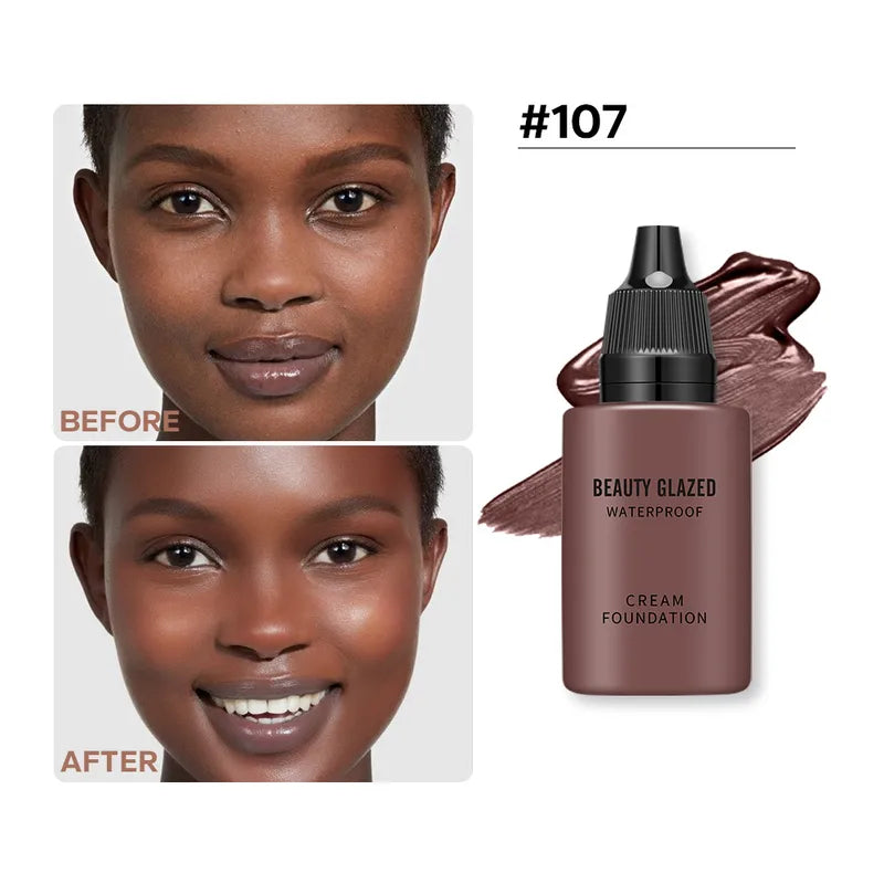 9-Colour Shades Solid Colour Foundation Cream