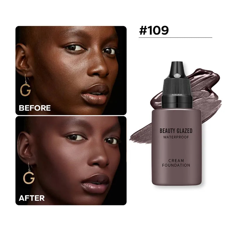 9-Colour Shades Solid Colour Foundation Cream