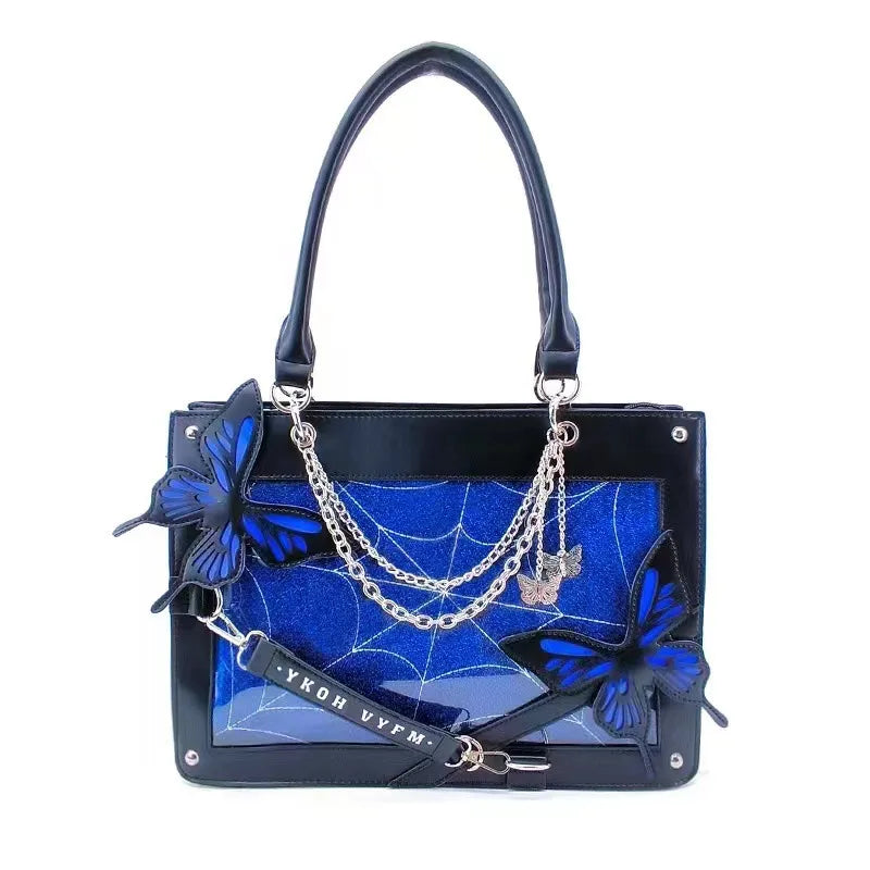 🦋🕷️ Gothic Butterfly Handbags 🕷️🦋