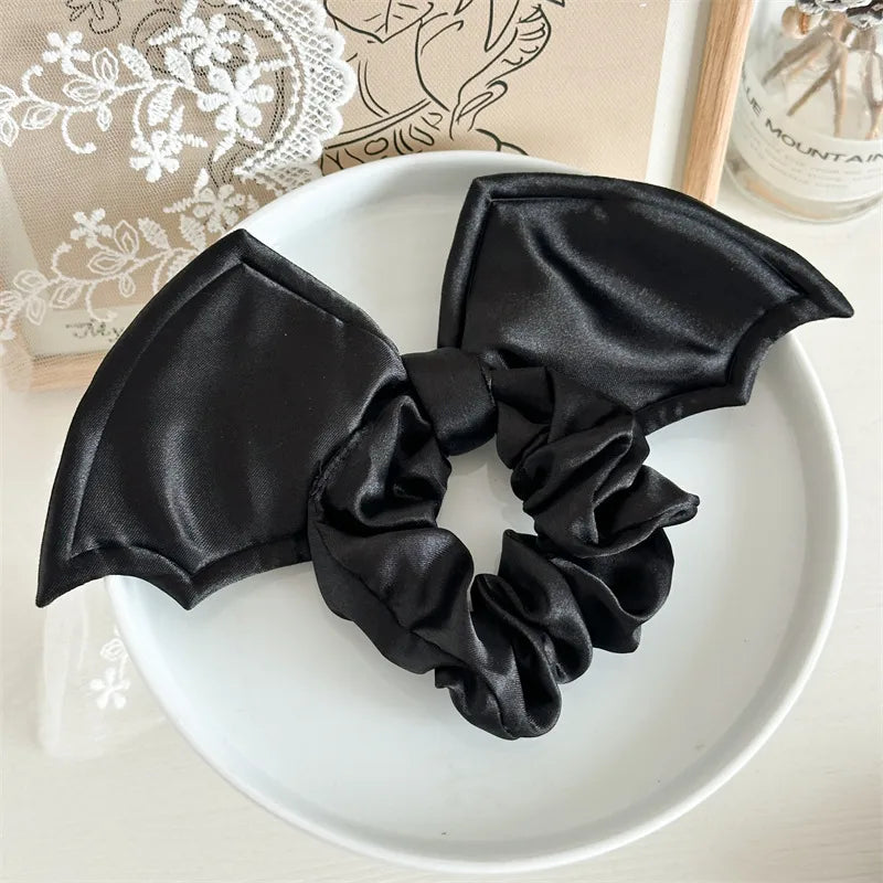 🦇 3pc Bat Wing Scrunchie & Hair Bobble Set 🦇