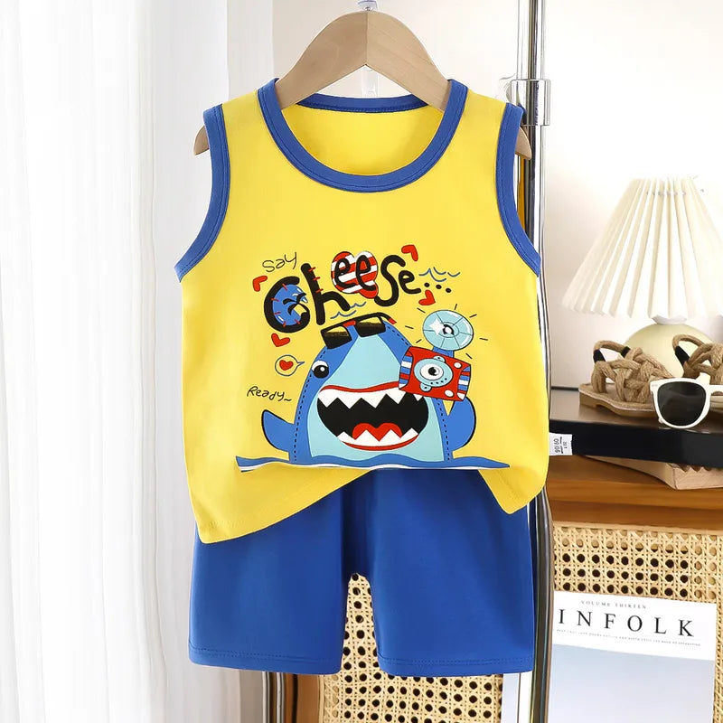 ππ©³ Kids Vest Shorts Sets (20 Designs!) π©³π