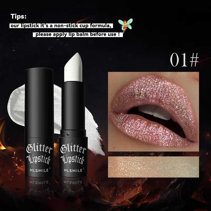 π Glitter Lipsticks β 6 Stunning Shades π