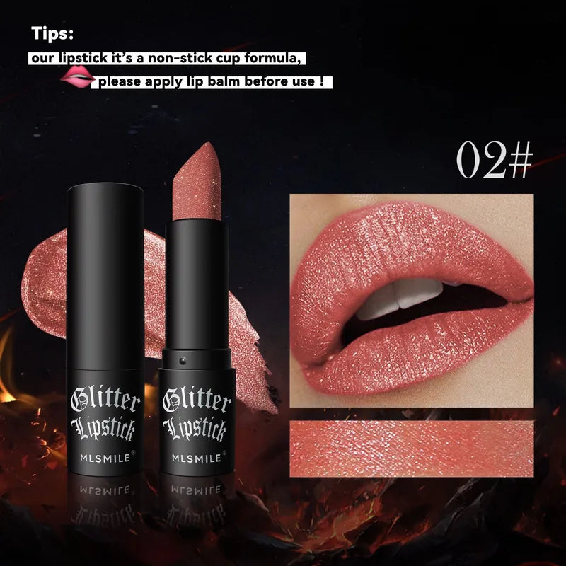 π Glitter Lipsticks β 6 Stunning Shades π