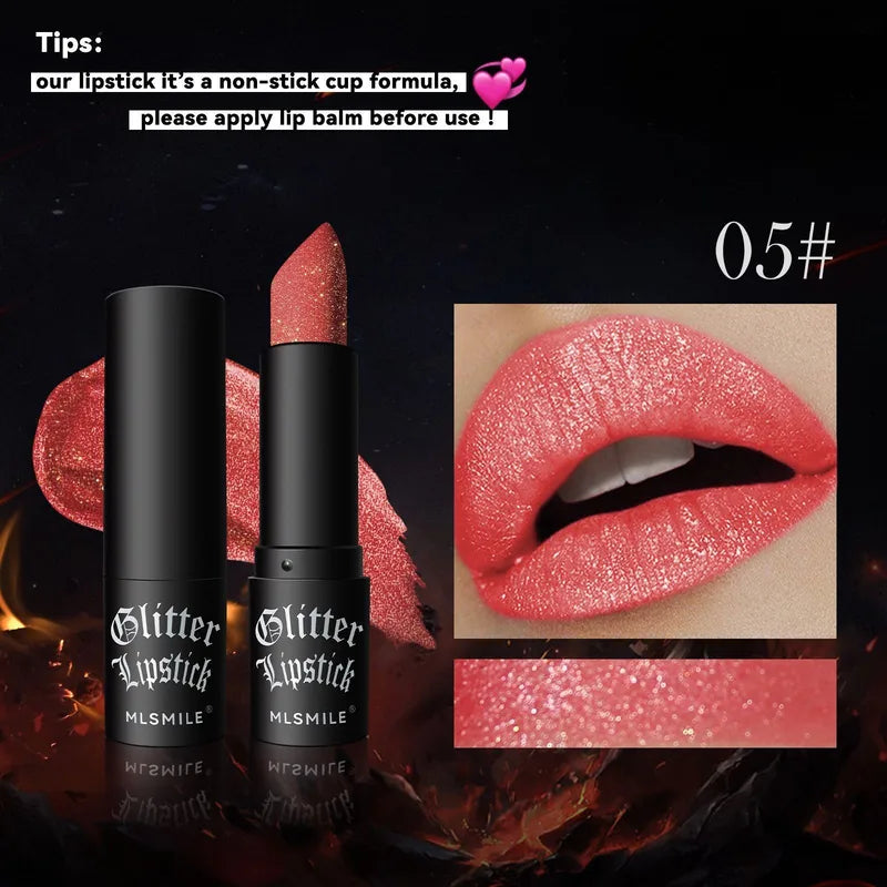 π Glitter Lipsticks β 6 Stunning Shades π