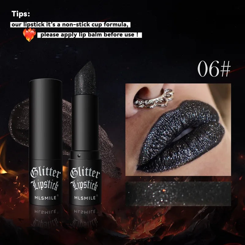 π Glitter Lipsticks β 6 Stunning Shades π