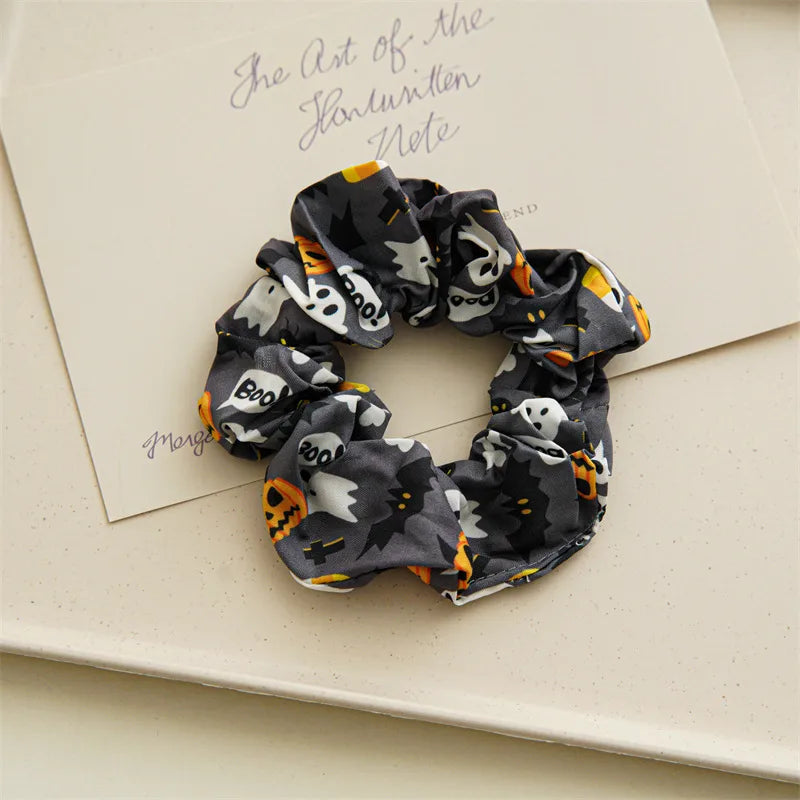 π 4pc Halloween Scrunchie & Hair Bobble Set π»