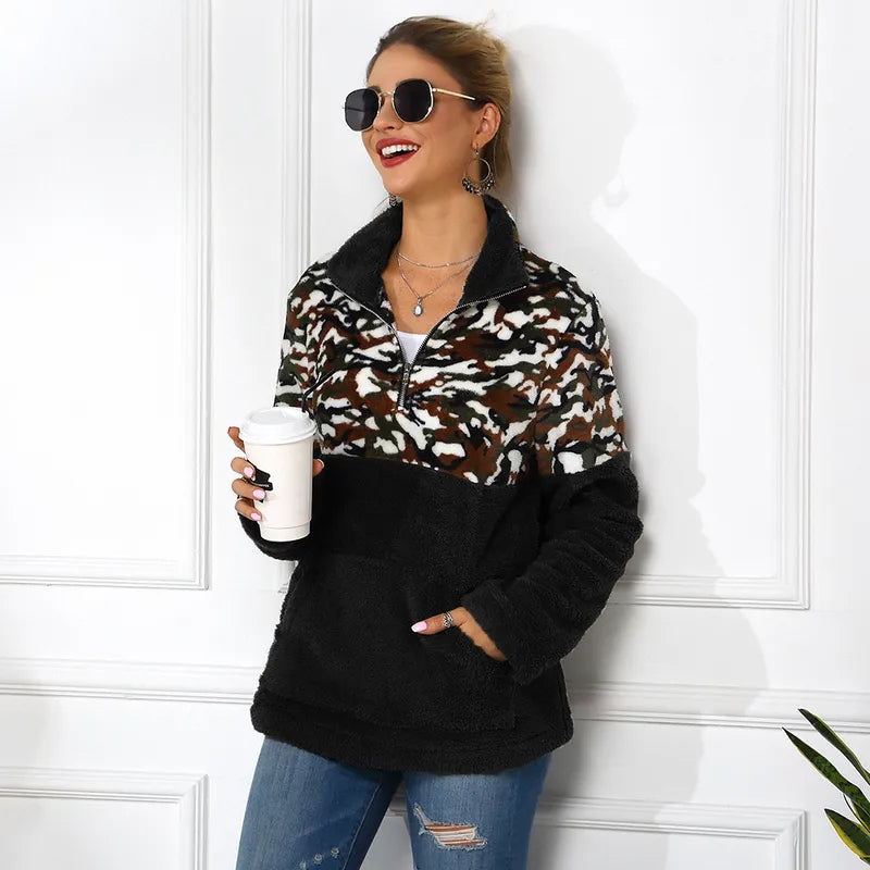 🐆 Leopard Print & Camouflage Teddy Jumpers (9 colour choices!) 🐆