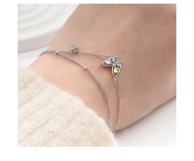 π¦ Multicoloured Sterling Silver 925 Butterfly Jewellery π¦
