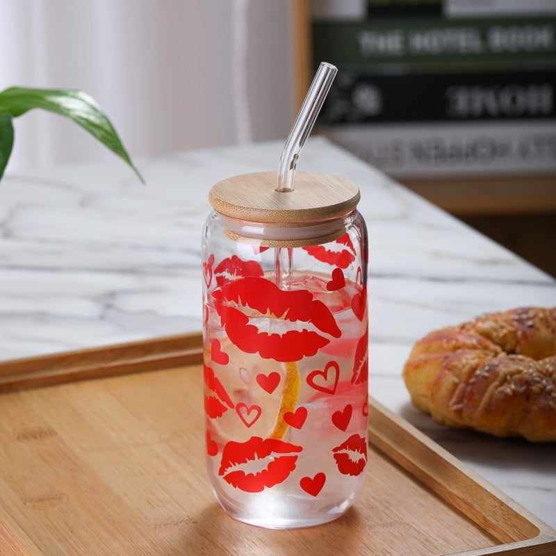 🥤 500ml Glass Tumblers – 6 Designs! 🥤