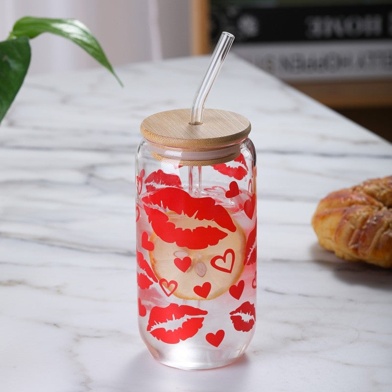 🥤 500ml Glass Tumblers – 6 Designs! 🥤