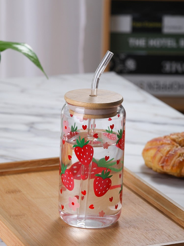 🥤 500ml Glass Tumblers – 6 Designs! 🥤