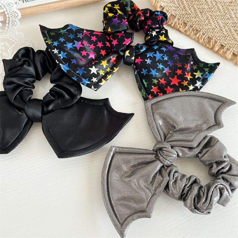 🦇 3pc Bat Wing Scrunchie & Hair Bobble Set 🦇