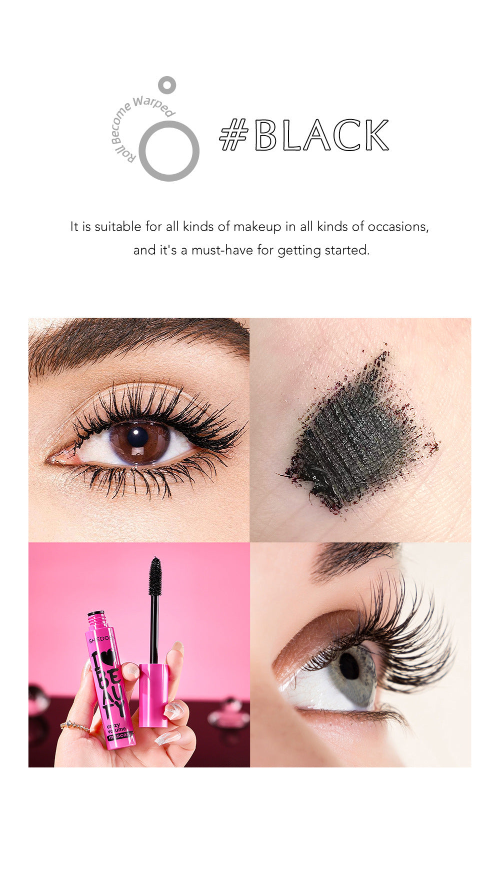 I Love Beauty Black Mascaras