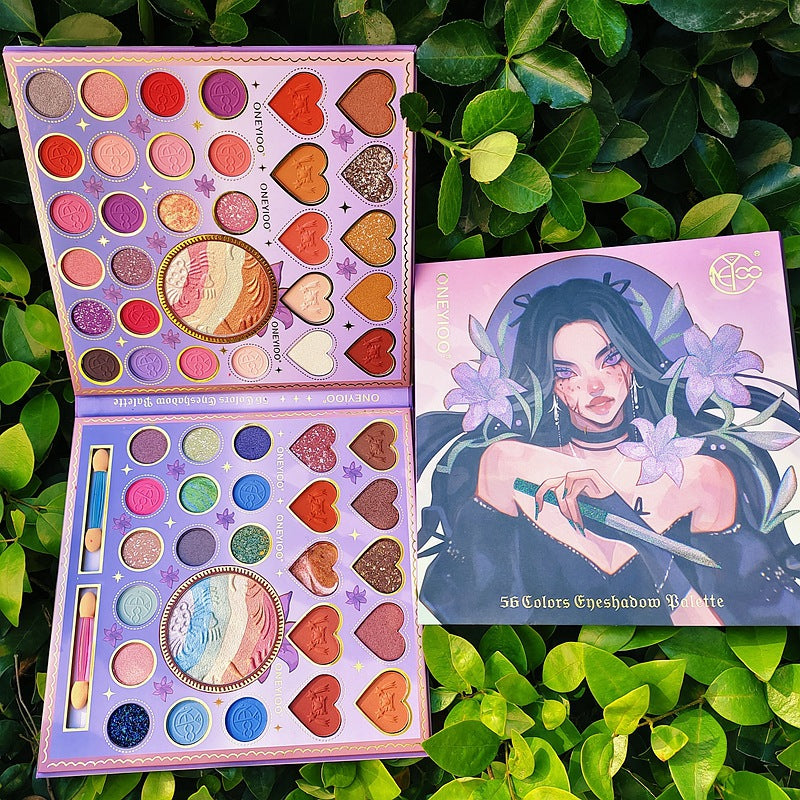 56pc Eyeshadow Palette Set