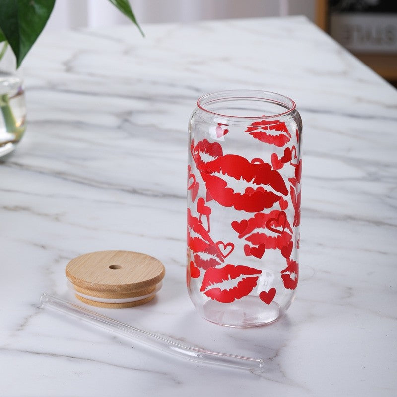 🥤 500ml Glass Tumblers – 6 Designs! 🥤