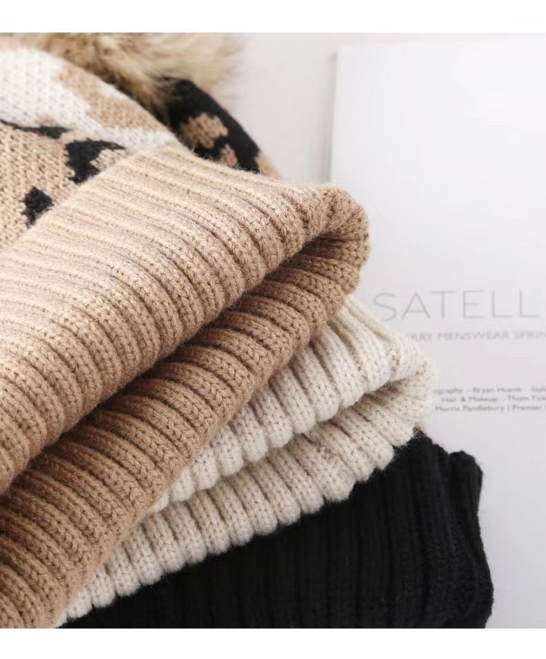 ๐ Leopard Print Bobble Hats ๐