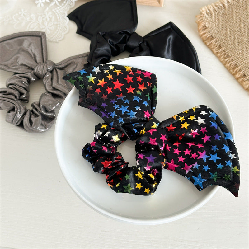 🦇 3pc Bat Wing Scrunchie & Hair Bobble Set 🦇