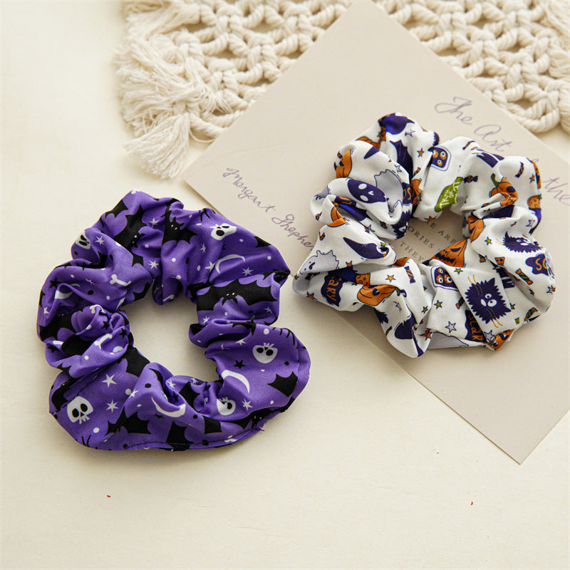 π 4pc Halloween Scrunchie & Hair Bobble Set π»
