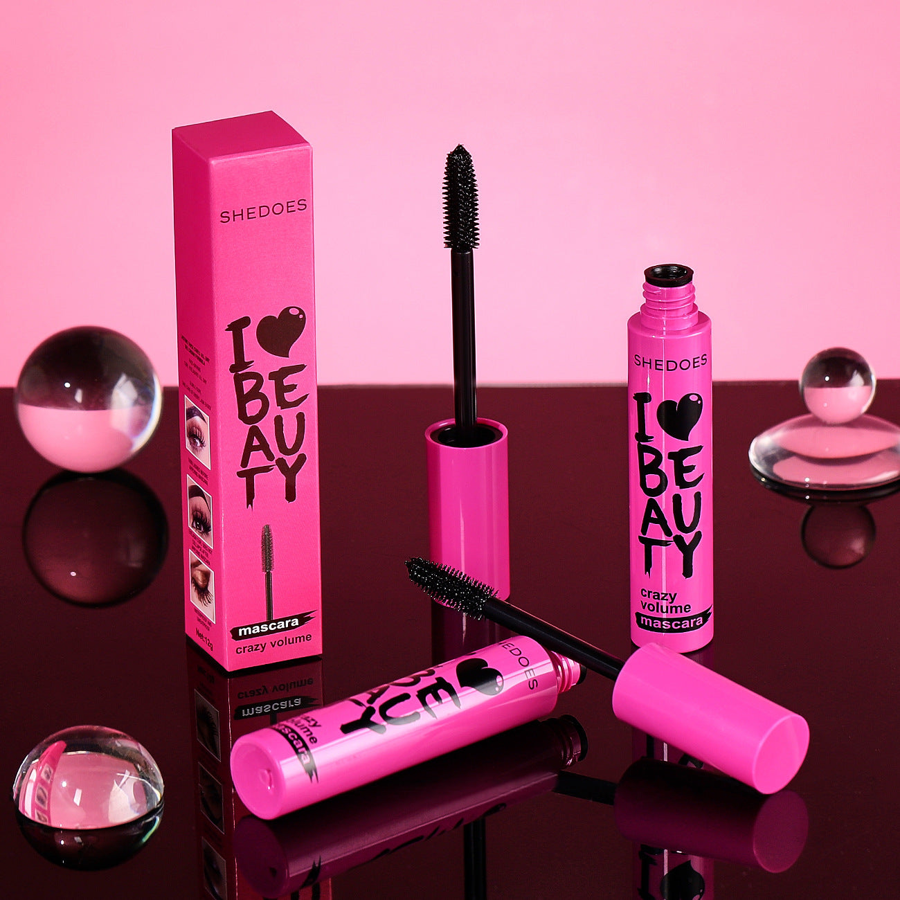 I Love Beauty Black Mascaras