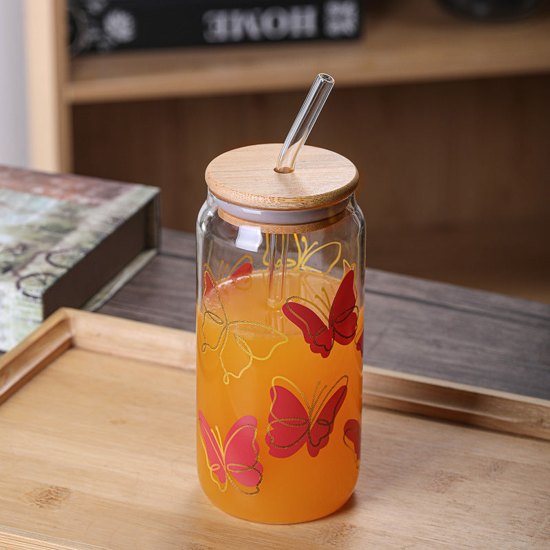🥤 500ml Glass Tumblers – 6 Designs! 🥤