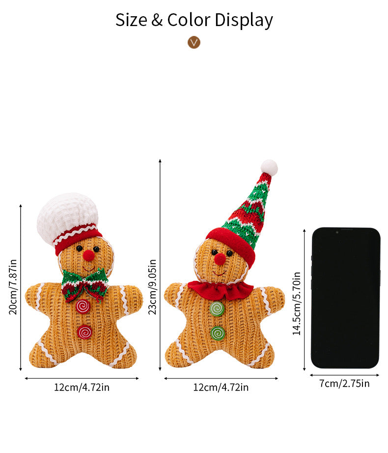 🍪 2pc Gingerbread Decoration Set 🍪