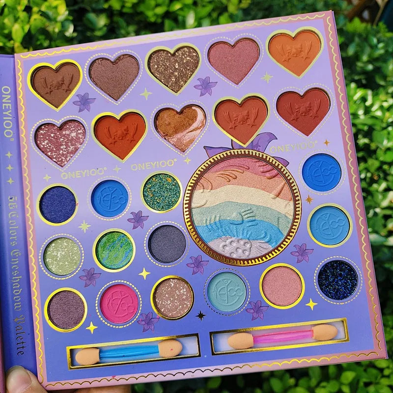 56pc Eyeshadow Palette Set