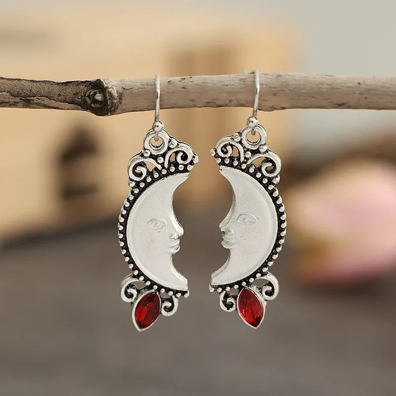 π White Moon Earrings π