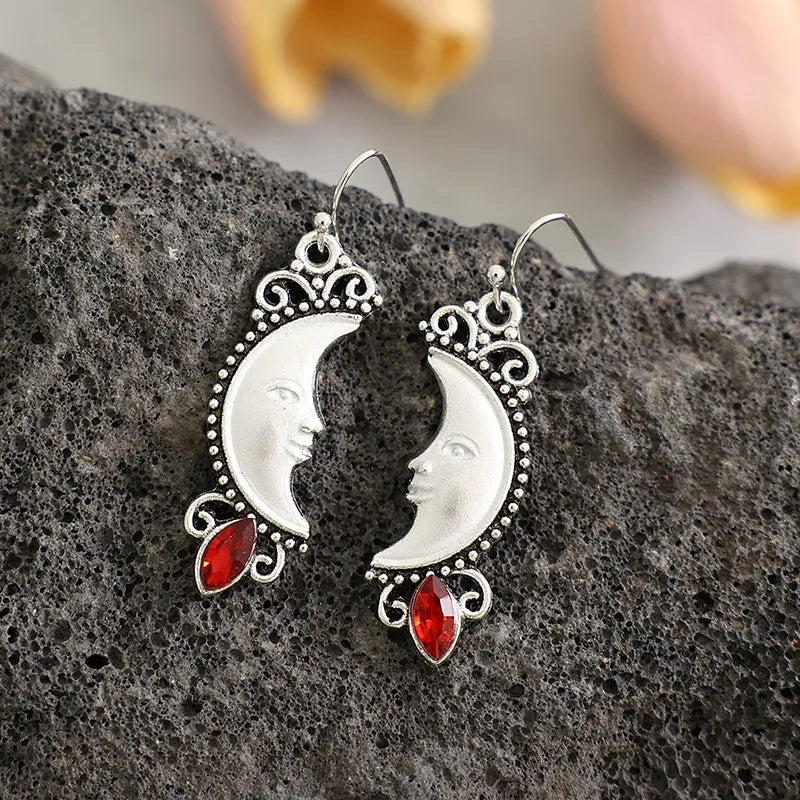 π White Moon Earrings π