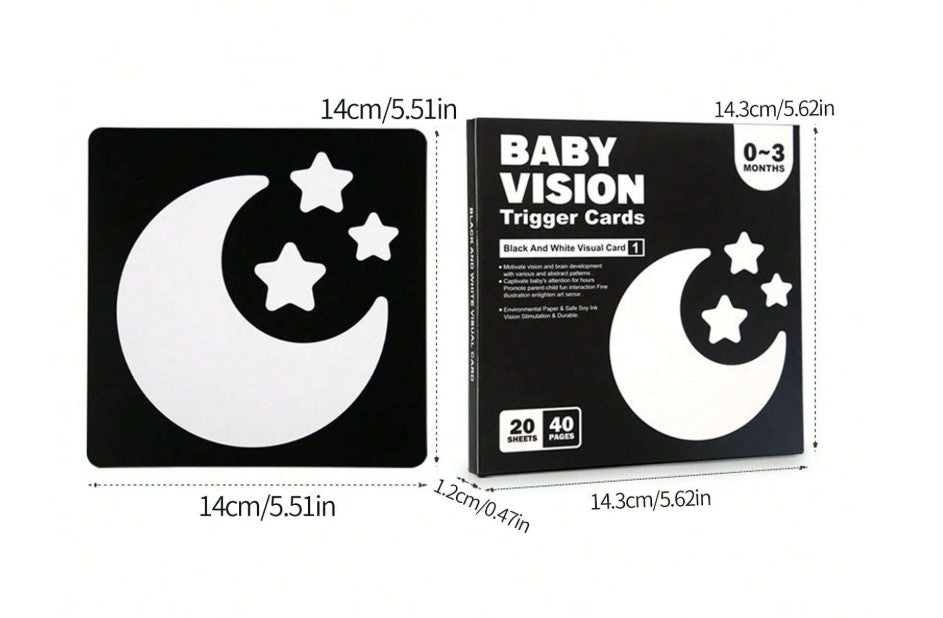 👶 Baby Vision Cards 0-36mths