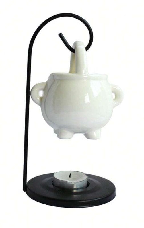 🖤⚪ Black or White Hanging Cauldron Burner ⚪🖤