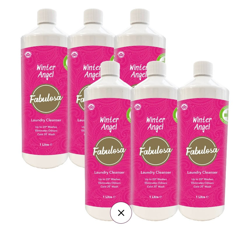 Fragranced Laundry Cleanser Scented Winter Angel Bundle Pack of 6 1000ml