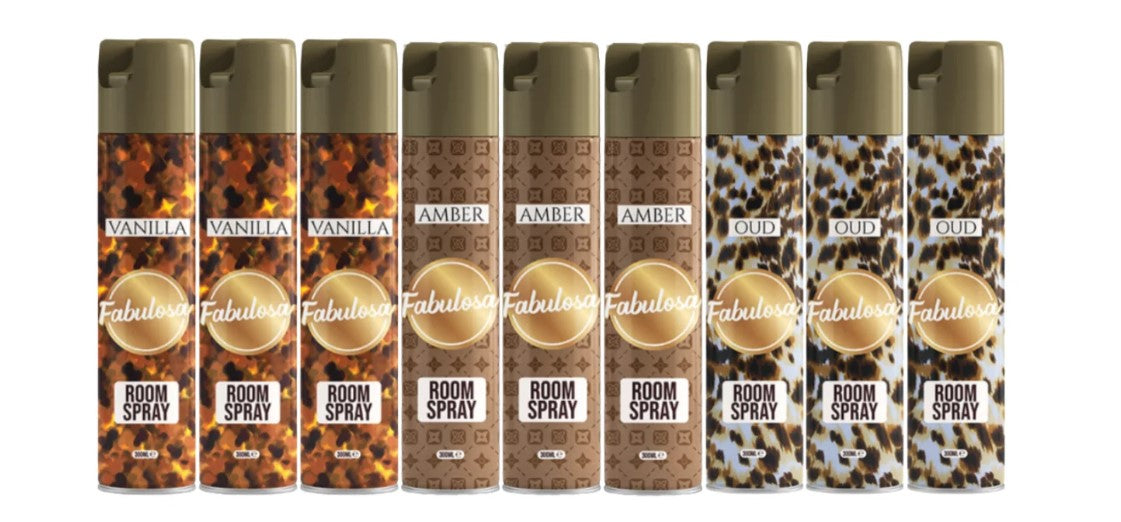 Room Spray Bundle 300ml 9 Pack Classics