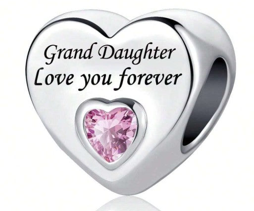 πβ¨ Elegant Silver-Plated Heart Pendant Charm β¨π