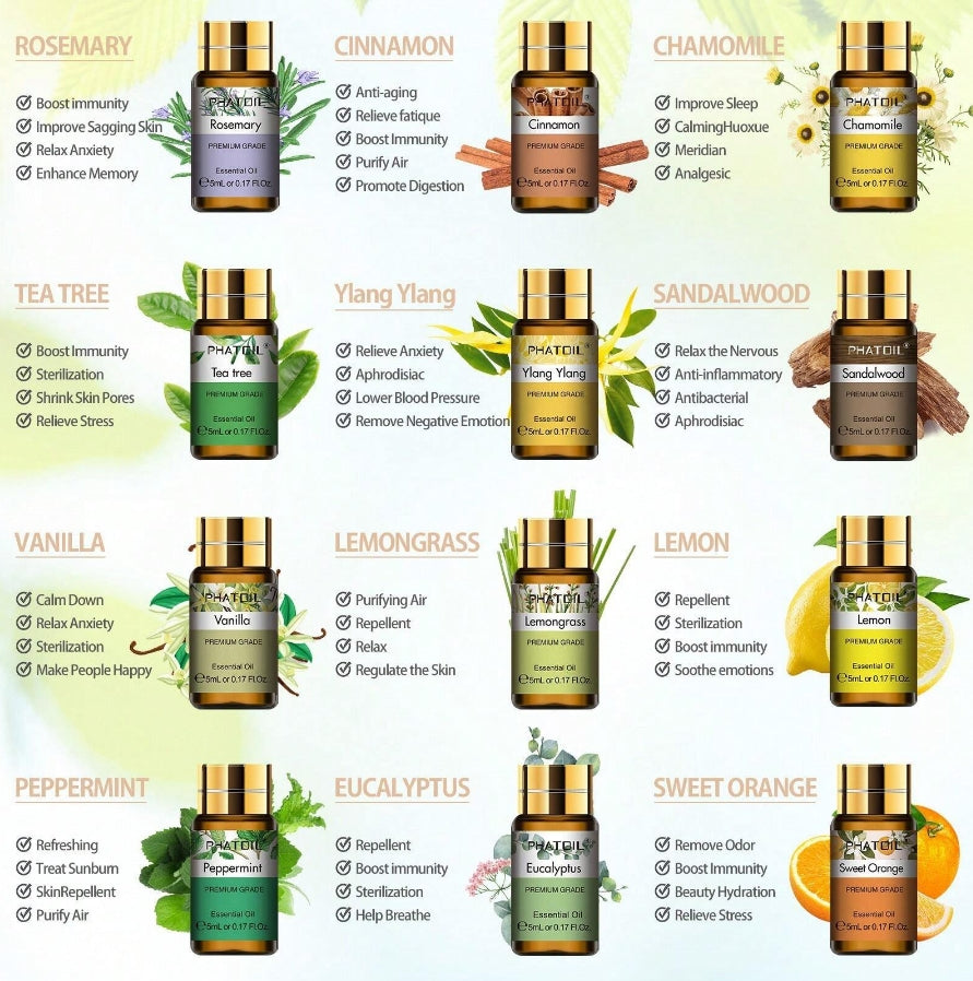 🌿✨ 15pcs Essential Oils Set ✨🌿