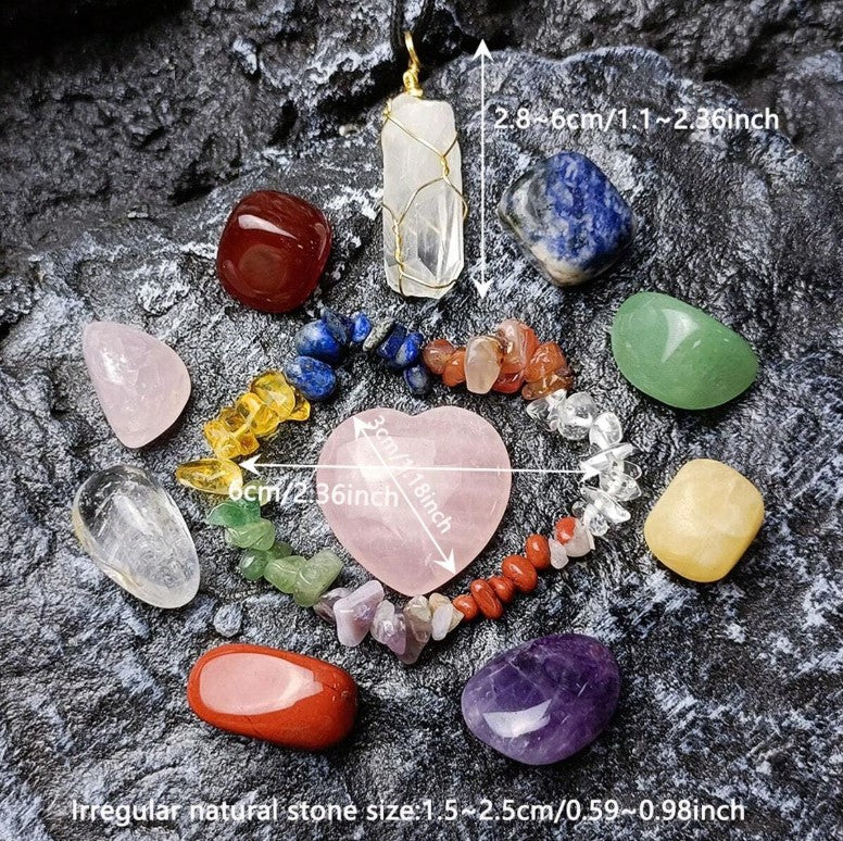 💎 11pcs Crystal & Jewellery Sets 💎