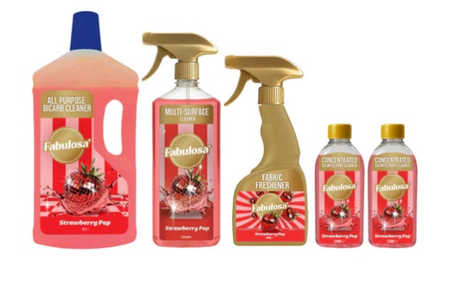Mini Cleaning Bundle Strawberry Pop