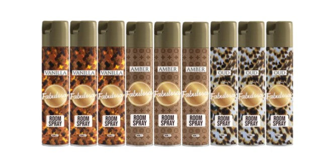 Room Spray Bundle 300ml 9 Pack Classics