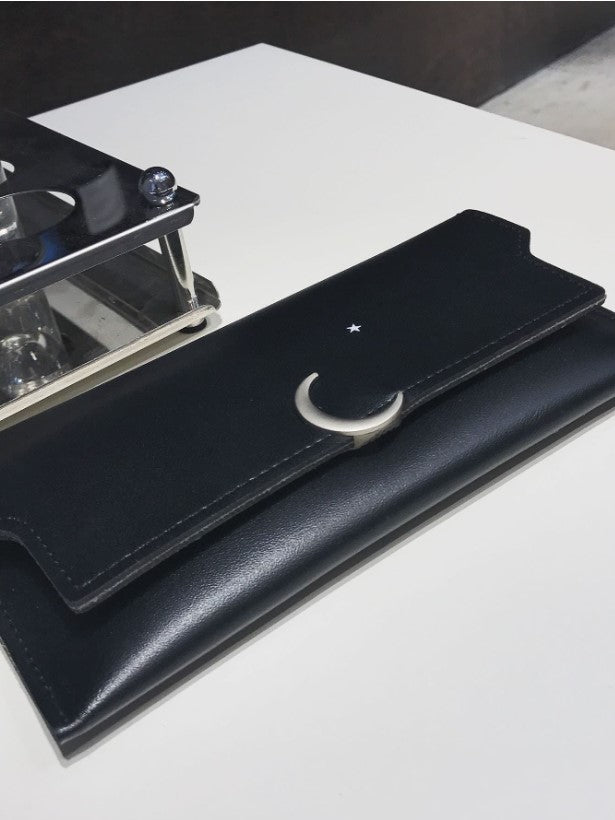 Moon & Star Black Purse