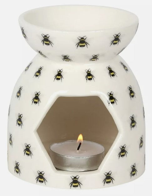 π Bee Print Ceramic Oil/Wax Burner π