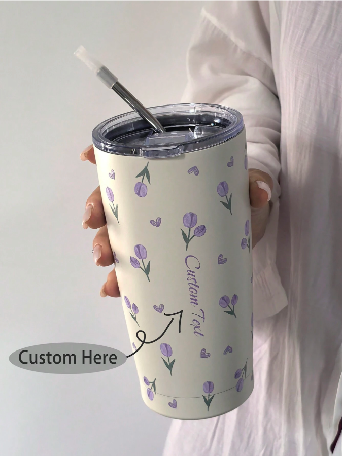 🌷 20oz Tulip Vacuum Insulated Stainless Steel Tumbler 🌷